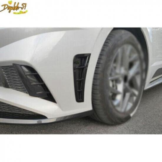 2*For Hyundai Sonata - Carbon Fiber Air Flow Vent Side Fender Cover Trim