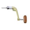 Medium & Large Semi-Metal Fishing Reel with Wood Handle Arm