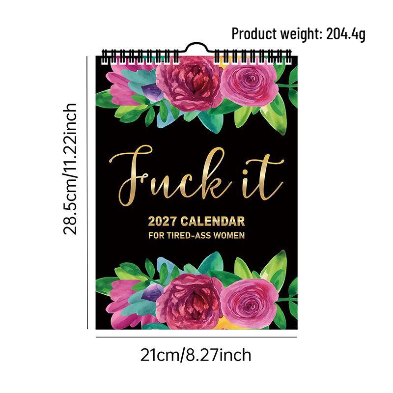 Calendar for Exhausted Women - New International Release