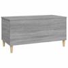 Coffee Table Gray Sonoma 90 x 44.5 x 45 cm Particleboard