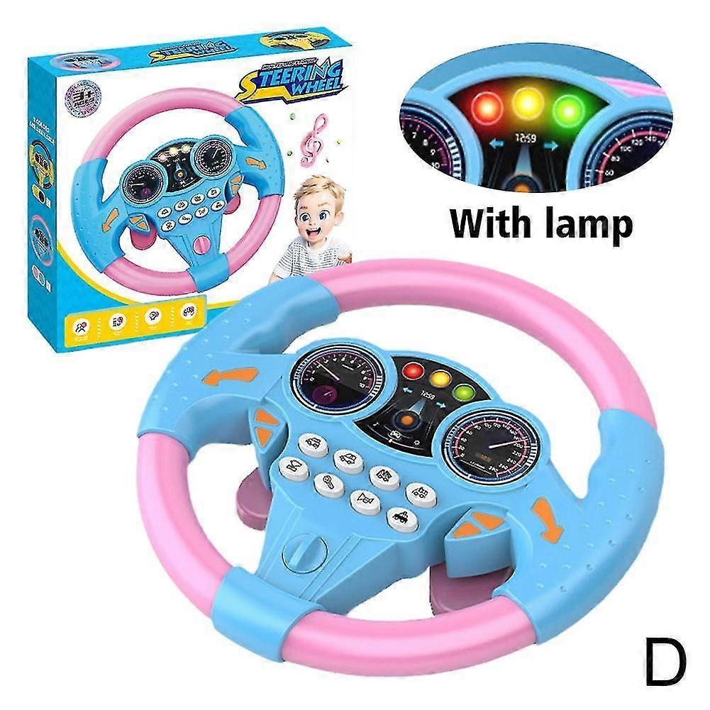 Simulation Driving Car Toy Steering Wheel Kids Baby Interactive Toy Christmas Gift