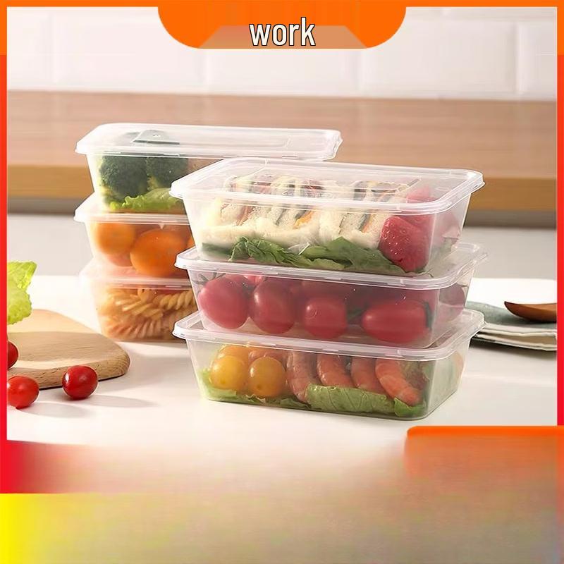 Disposable Wheat Straw Meal Prep Containers with Lids