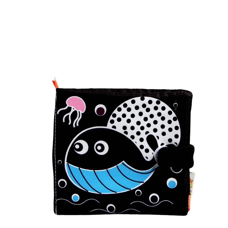

Soft Cloth Interactive Books For Babies With Sound Paper Emotional Visual Ocean