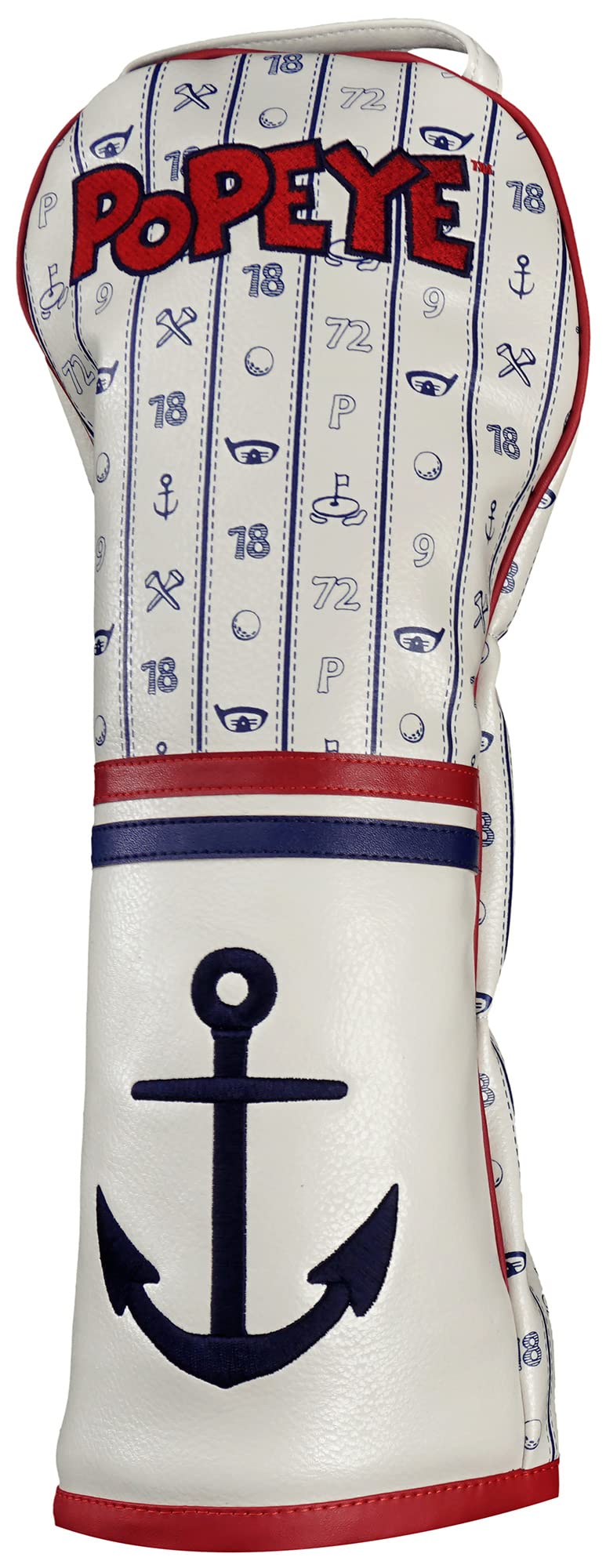 

Lezax Popeye Driver Headcover, White, PEHC-1408 белый