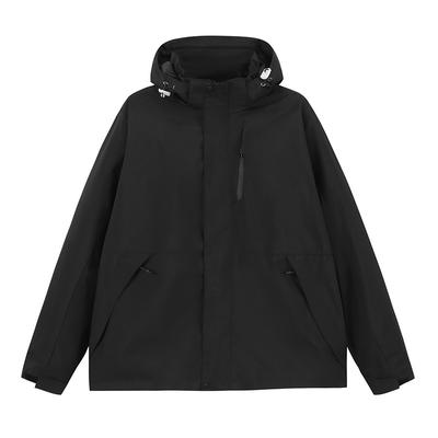 Frühlings- und Herbst-Herren-Trend Vielseitige Jacke Outdoor-Sport Wandern Winddicht Locker Lässige Jacke