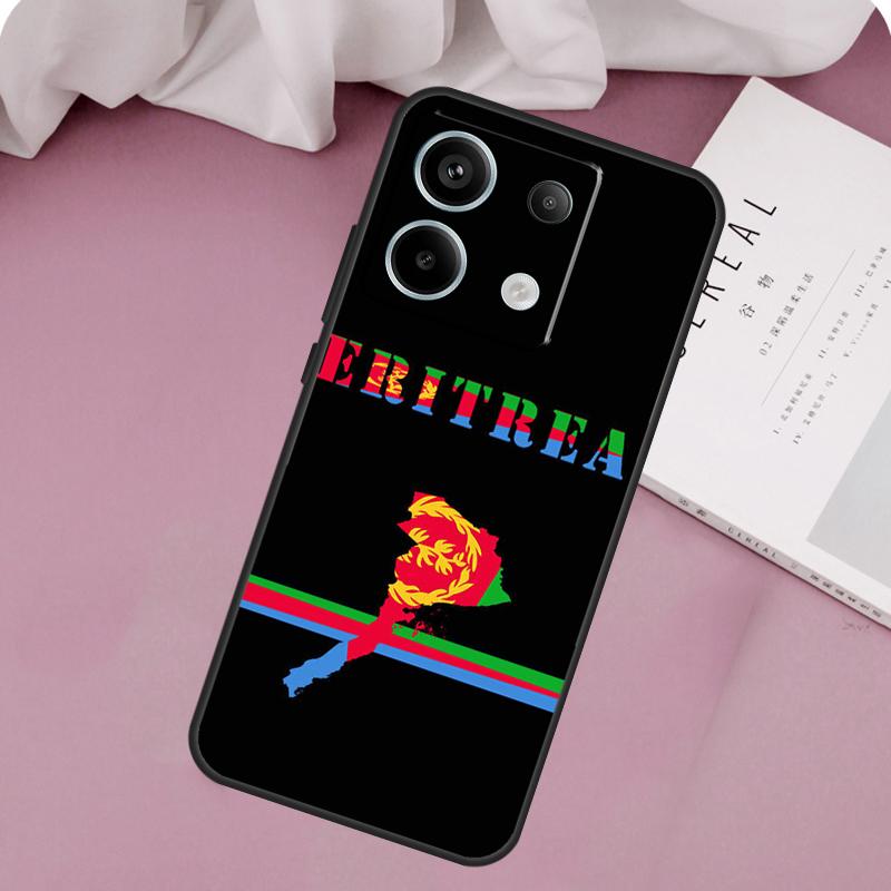 Eritrea Flag Case For Xiaomi Redmi Note 13 14 12 11 10 9 15 Pro Plus Redmi 15 14C 10C 12C 13C 15C Cover