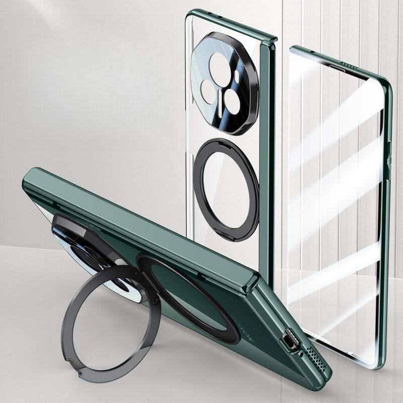 Suitable for Honor Magic V3 Mobile Phone Case Film Integrated Anti-fall Rotating Bracket Full-inclusive Hinge Spring Creative Shell