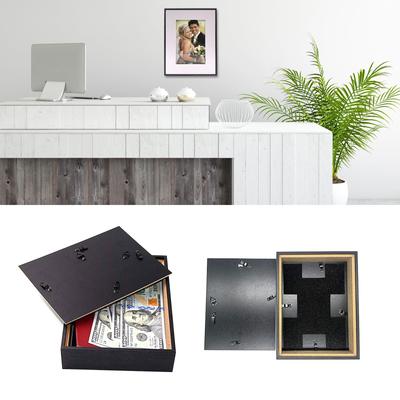 Hidden Photo Frame Diversion Safe Keys Money Cash Jewelry Storage Compartment Picture Holder for Home Security Box