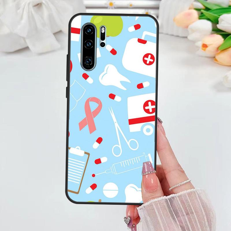 Dentist Dental Tooth Nurse For Huawei Nova Y70 Y72 Y73 Y60 Y90 Y61 Y91 8i 7i 11i 12i 12s 9 10 SE P20 P30 P40 Lite Case