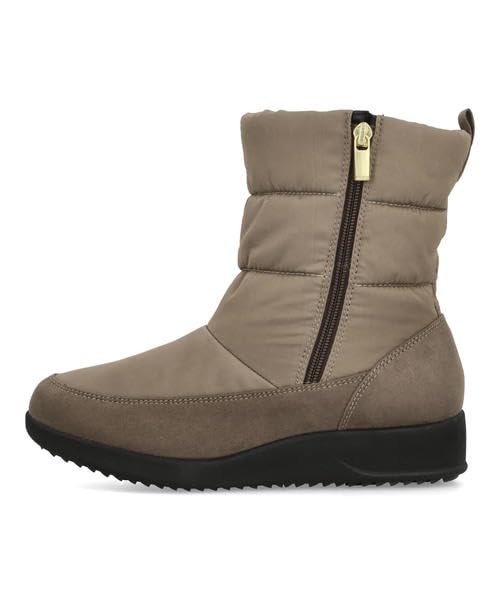 EVE Snow Cold with Function Grip and Size Women s Boots Weather Waterproof Non-Slip Zipper Mocha 225cm FGL113 6330₽