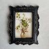 Picture Frame Decorative Photo Gallery Resin Photo Frame Ornate Retro Design for Office Graduation Wedding Tabletop Living Room