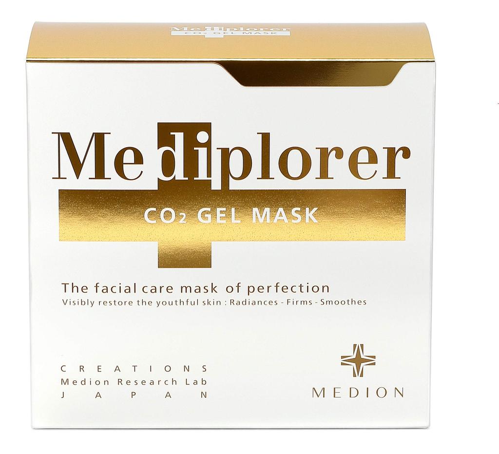 Mediplorer CO2 Gel Mask 12 sheets (12 doses) (x 1)