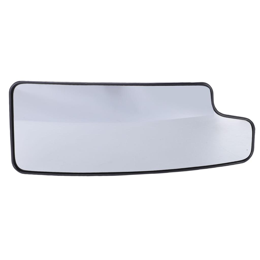 Lower Mirror Glass Heated Convex Towing Mirror Driver Side Lower Exterior Mirror Glass with Backplate Replacement for