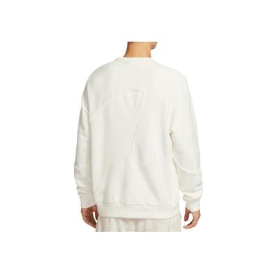 Nike Einfarbiges Rundhals-Langarm-Sweatshirt Herren-Oberteile Hell-Elfenbein HV1909-133