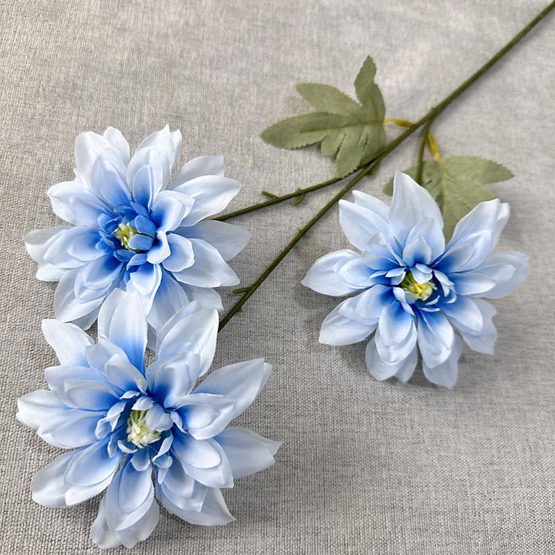 Artificial Flower Dahlia Wedding Hotel Restaurant Desktop Decoration Ornament