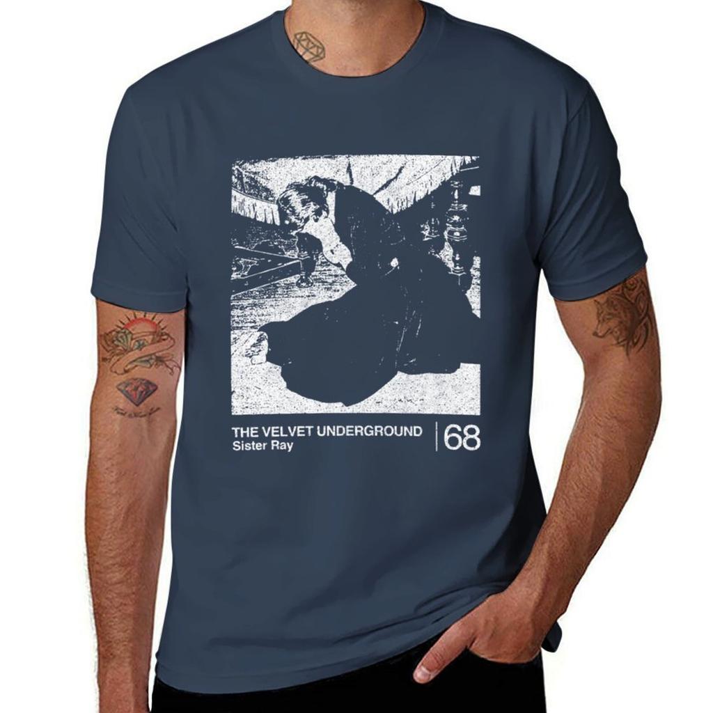 Sister Ray The Velvet Underground Minimalist Graphic Artwork Design TShirt Big Size Loose Fit Tee Shirt