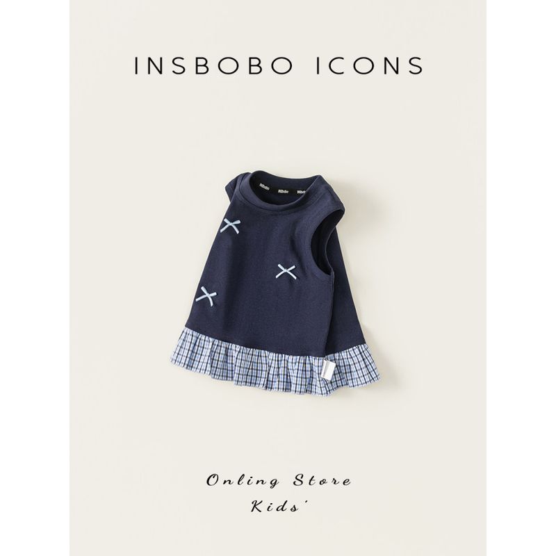 Girls' Vest 2026 New Summer Sleeveless Top for Baby Girls, Stylish Children's Clothing, Super Cute Summer T-Shirt