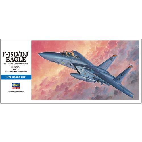 Hasegawa 1/72 US Air Force F-15D/DJ Eagle Plastic Model D5