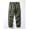 American Functional Ankle Banded Working Pants Men's Fall/Winter Trendy Straight-leg Pants Export Cattle Goods Multi-Pocket Slacks