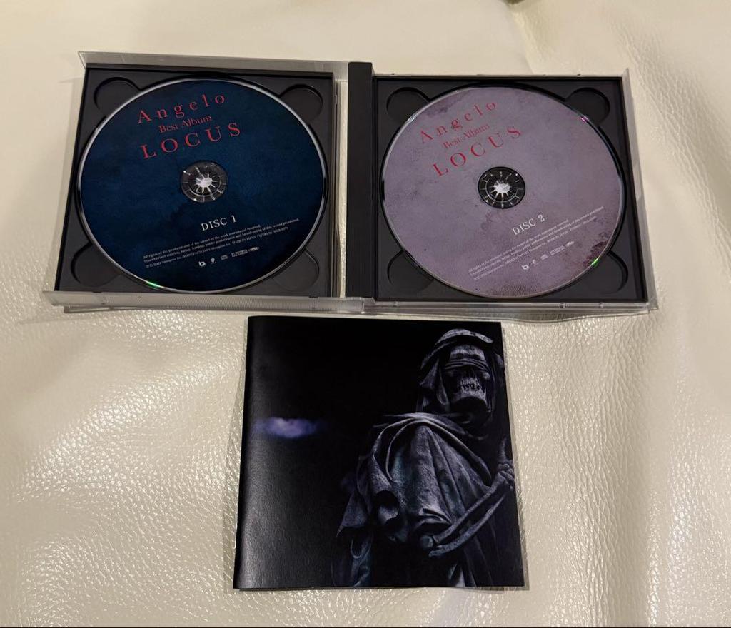 [USED] Japanese CD Angelo Best Album LOCUS [Regular Edition]