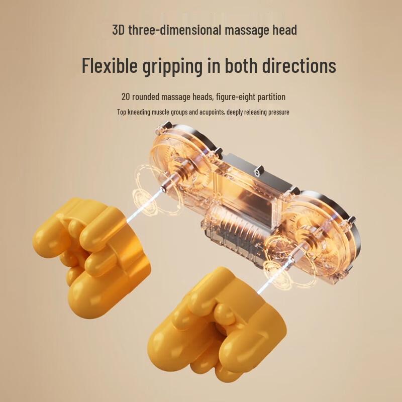 AUX Neck and Back Massager Pillow