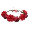 Blumen Stirnband Kopf Girlande Haarband Krone Kranz Festival Boho Hippie Hochzeit