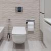 1PCS Stainless Steel toilet paper towel rack for household and public use, phone storage rack, bathroom roll paper box