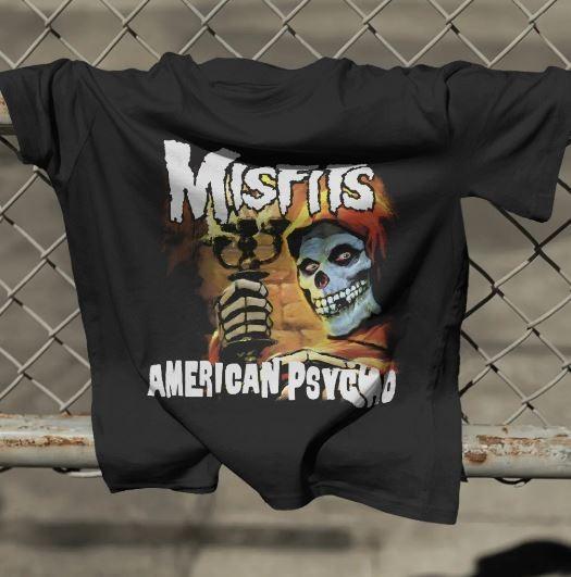 MISFITS AMERICAN PSYCHO T SHIRT S