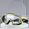 Big Frame Swimming Goggles Adults with Earplugs Swim Glasses Men Women Professional HD Anti-fog Goggles Silicone Eyewear2