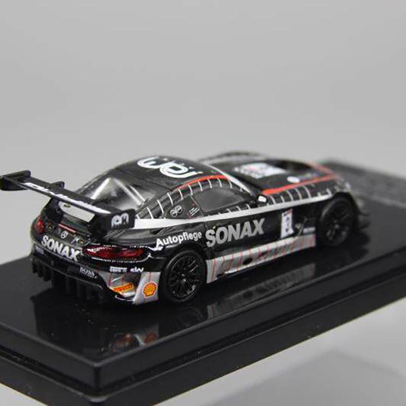 PARA 1:64 BENZ GT3 2021 Gulf 12H Racing Sonax Alloy Car Diecasts & Toy Vehicles Car Model Miniature Scale Model Car For Children