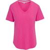 PJ Salvage Womens/Ladies Slub V Neck Short-Sleeved T-Shirt