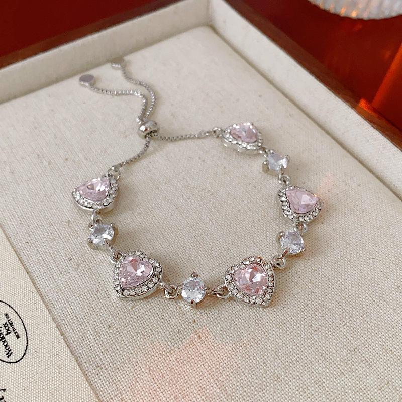 Vintage Geometric Zircon Bracelet - Elegant, Versatile Bangle for Women