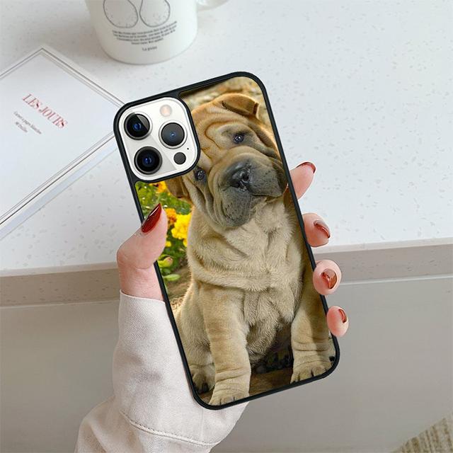 Shar pei dog English Springer spaniel Mum mummy Phone Case For iPhone 17 Air 13 12 14 15 16 Cover For Apple Pro Max 7