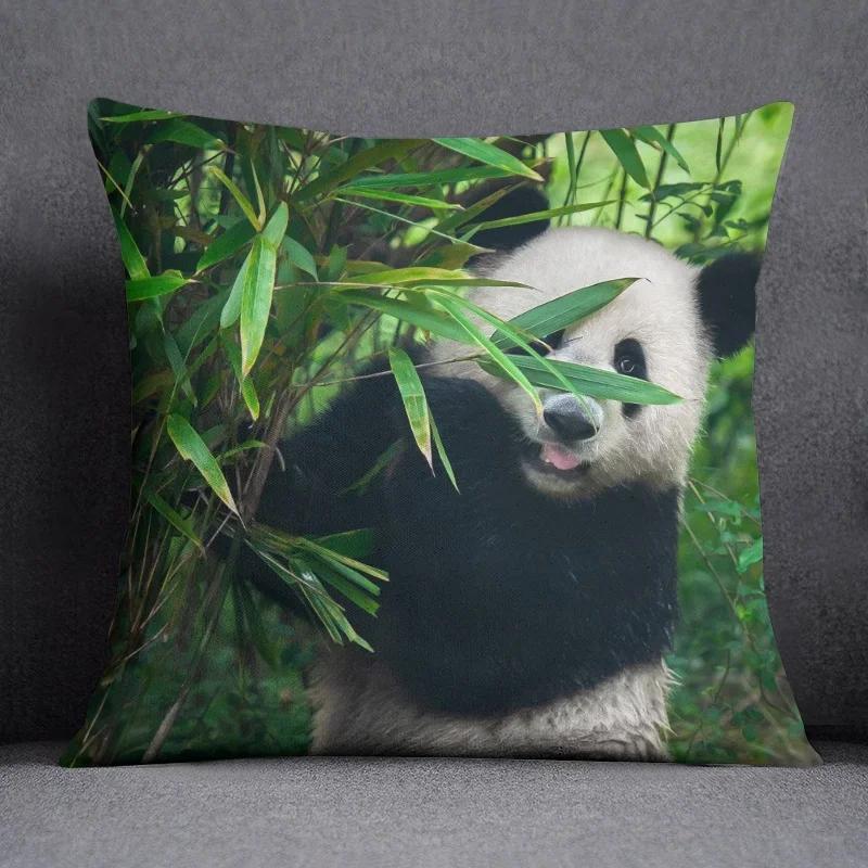 

Bamboo Forest Pattern Series Pillow Gift Home Office Decoration Bedroom Sofa Car Cushion Cover case 45x45cm 55x55cm 35x35cm 40cmx40cm