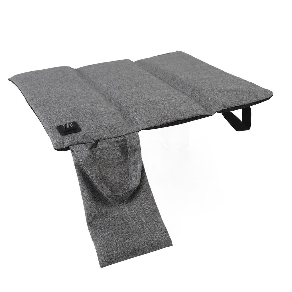 Portable Heated Seat Cushion Adjustable Temperature Lightweight Foldable USB Heating Seat Pad for