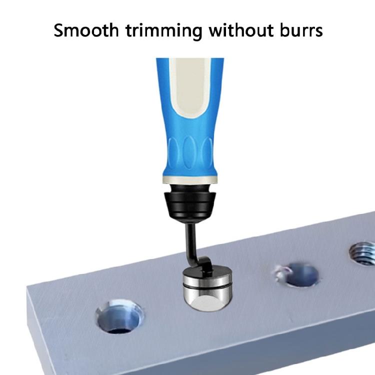Multiple Material Compatible Handheld Chamfer Bit for Improved Processing Efficiency Smooth Finishing in Metal Woodwork