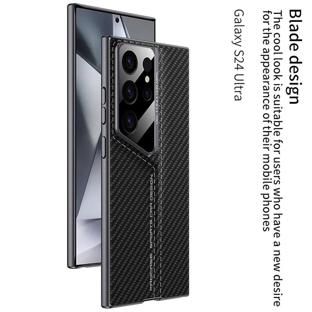 Samsung S24 Ultra/S23 Ultra Blade Leather Drop-Proof Phone Case