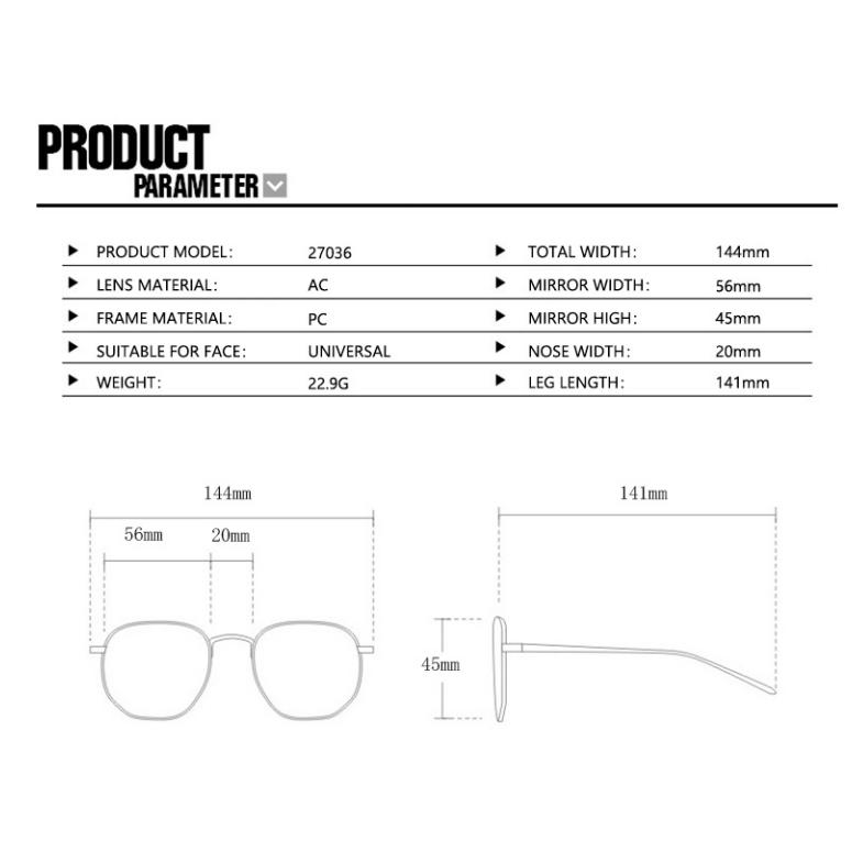 Women's Glasses, Cat-eye Frames, Anti-blue Light Glasses, Vintage Glasses Frames, Plain Glasses Frames, and Nearsighted Flat Glasses Can Be Matched