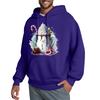 Men's Hooded Sweatshirt, Contrasting Color Sweatshirt, Sports   Casual Jacket