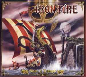 

CD IRON FIRE - Blade of Triumph NPR210 Napalm Records 2007 Japan Rock Used