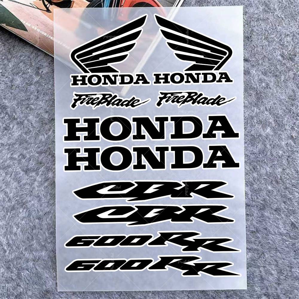 For Honda Stickers Reflective motorcycle stickers, 3M safety warning at night in the dark scooter helmets TT5 zjyr1