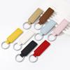 PU Leather Keychain Organizers Lightweight Design Water Resistant For Motorcycles Car Home Keys Easy Carry Daily Commute