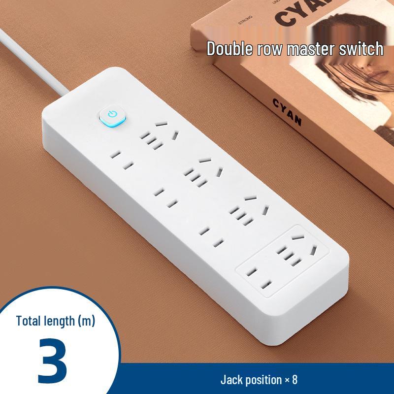 Prelungitor multifuncțional Xiaomi Home cu porturi USB și cablu de extensie