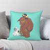 Labyrinth Loyal Ludo Square Pillowcase Polyester Linen Velvet Pattern Zip Decor Sofa Seater Cushion Cover