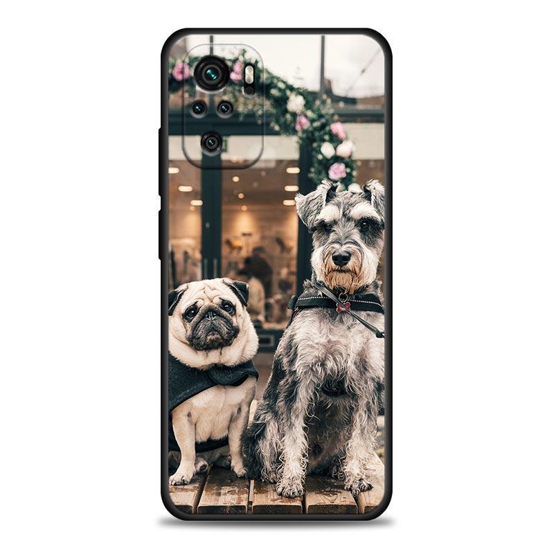 

Dog Pet Schnauzer Phone Case For Xiaomi Redmi Note 11 10 9 8 12 Pro 9S 7 10S 11S Soft Cover For Redmi Note 8Pro 10Pro Funda Dogs RedmiNote11ProPlus5G