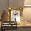 Tabletop Picture Frame Ornate Decor Elegant for Shelf