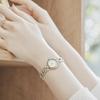 Seiko Selection S Series Women's Solar Bracelet Watch SWFA212, Silver & Pink Gold