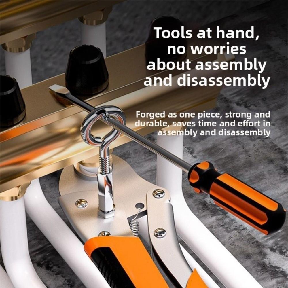 Integrated Removal Pliers Adjustable Removal Tool Portable Wrench Tool For Hydronic Radiant System
