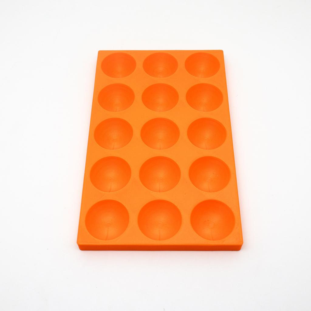 Silicone Half Sphere Mold Tray for Baking 15 Cavities Flexible Nonstick Cake Mold for Spherical Desserts and Chocolate Making
