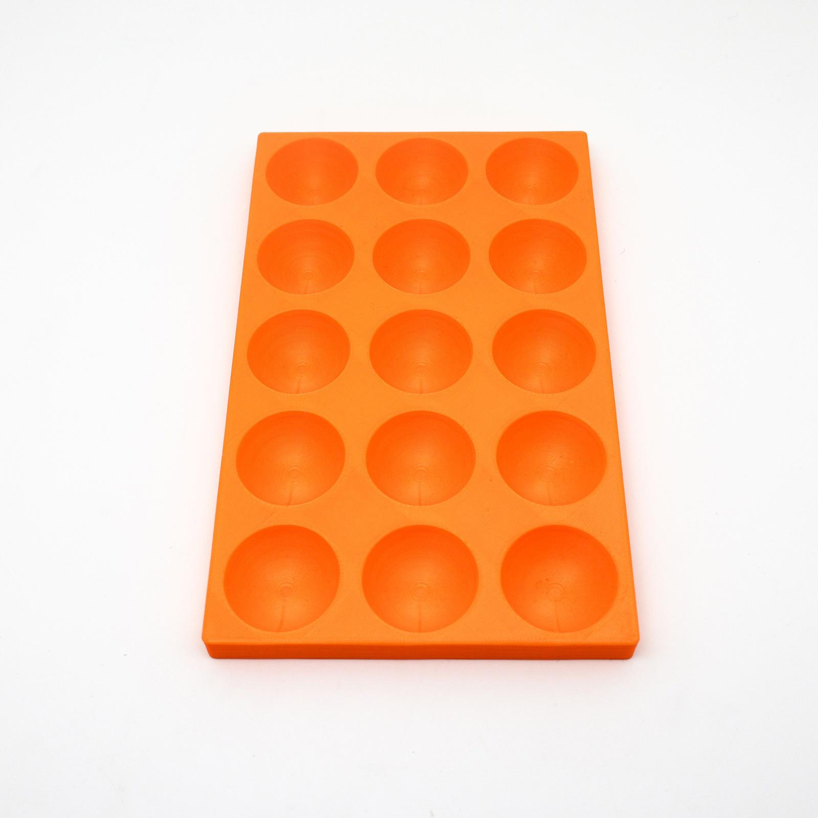 

Silicone Half Sphere Mold Tray for Baking 15 Cavities Flexible Nonstick Cake Mold for Spherical Desserts and Chocolate Making One Size